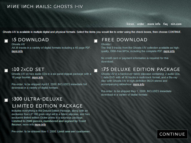 $300 limited edition set or free download? You decide...